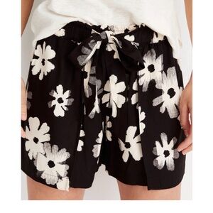Madewell drape shorts in Ikat floral